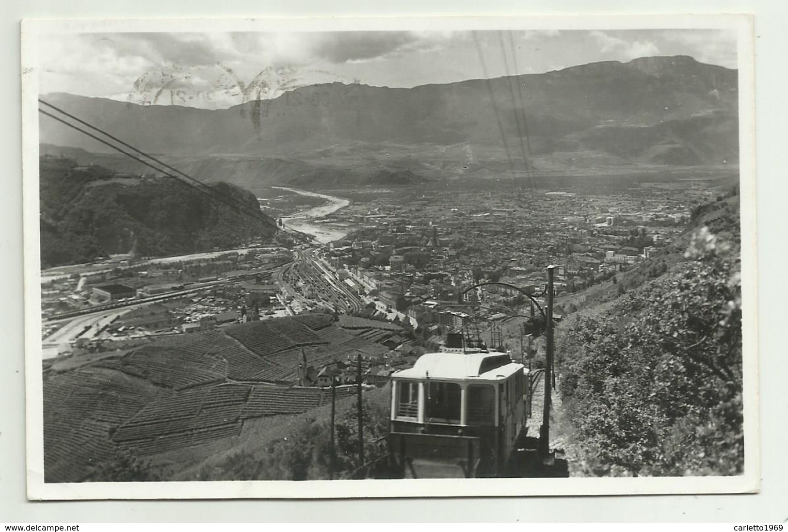 FERROVIA DEL RENON VERSO BOLZANO - VIAGGIATA FP - Bolzano (Bozen)