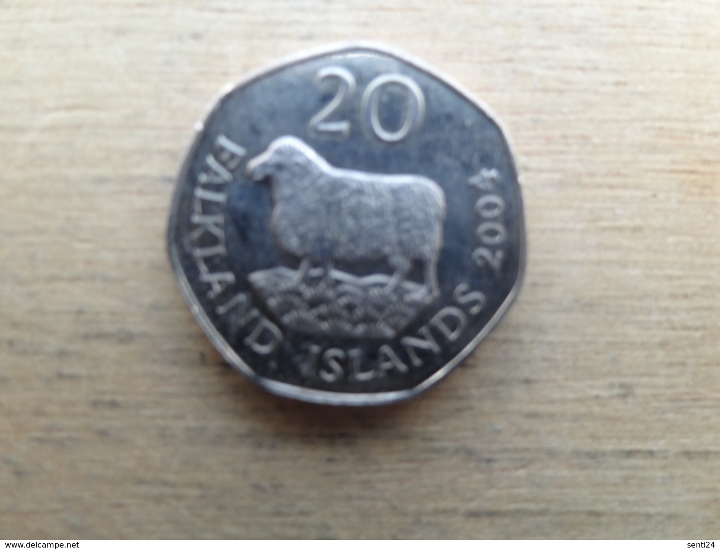 Falkland  20  Pence  2004  Km 134 - Falkland