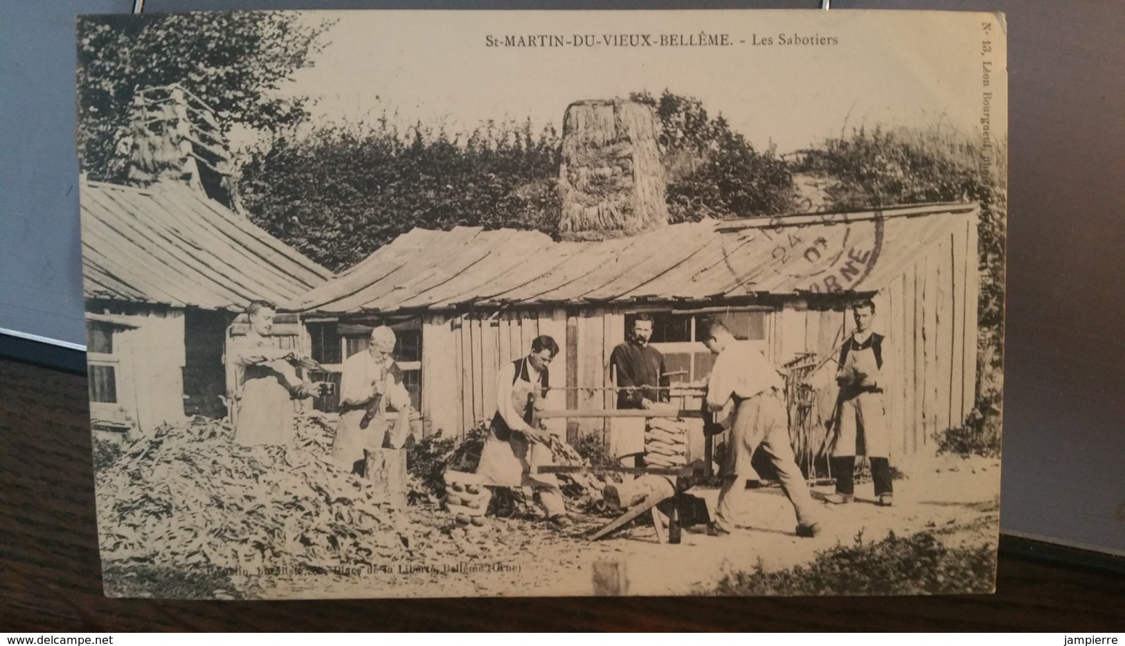 St-Martin-du-vieux-Bellême - Les Sabotiers - (Vieux Métiers - Top Carte) - Autres & Non Classés