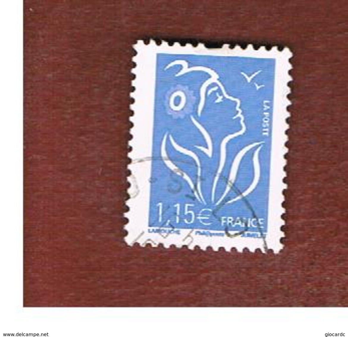 FRANCIA (FRANCE) -  YV 3970   -           2006 MARIANNE LA MOUCHE  1,15  - USED - Usados