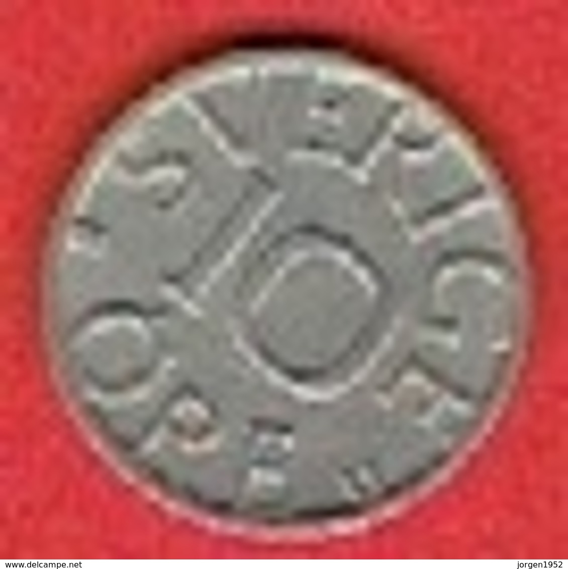 SWEDEN #  10 ØRE  FROM 1985 - Sweden