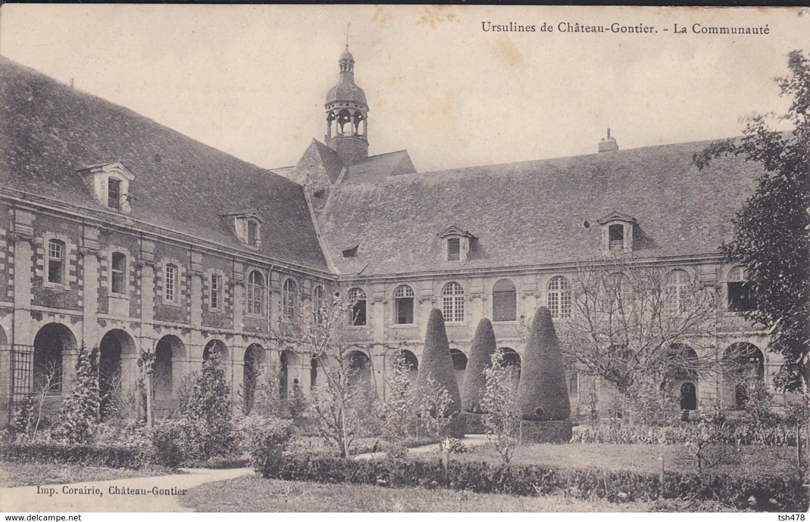 53----RARE---Ursulines De Château-gontier--la Communauté--voir 2 Scans - Chateau Gontier