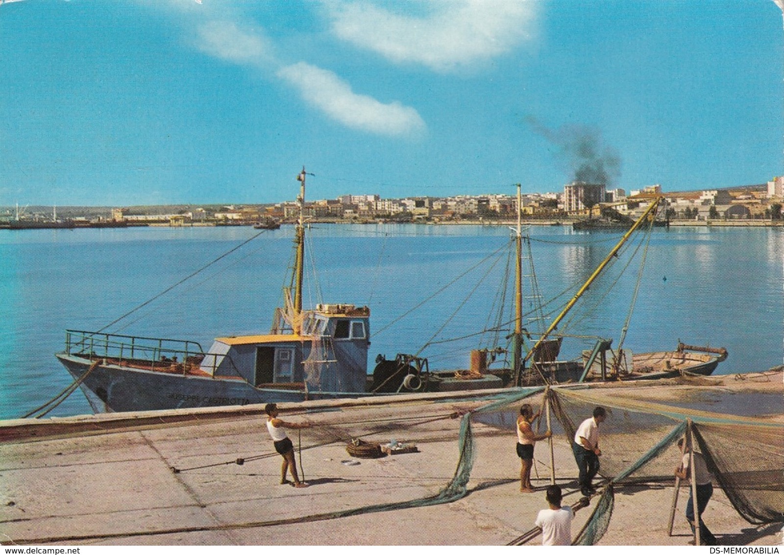 Manfredonia - Porto , Pescatori 1968 - Manfredonia