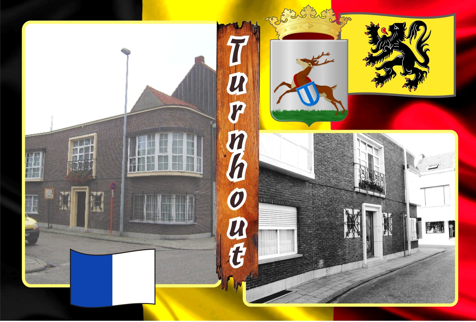 Postcards, REPRODUCTION, Municipalities of Belgium, Turnhout, duplex 92 to 139 - set of 48 pcs.