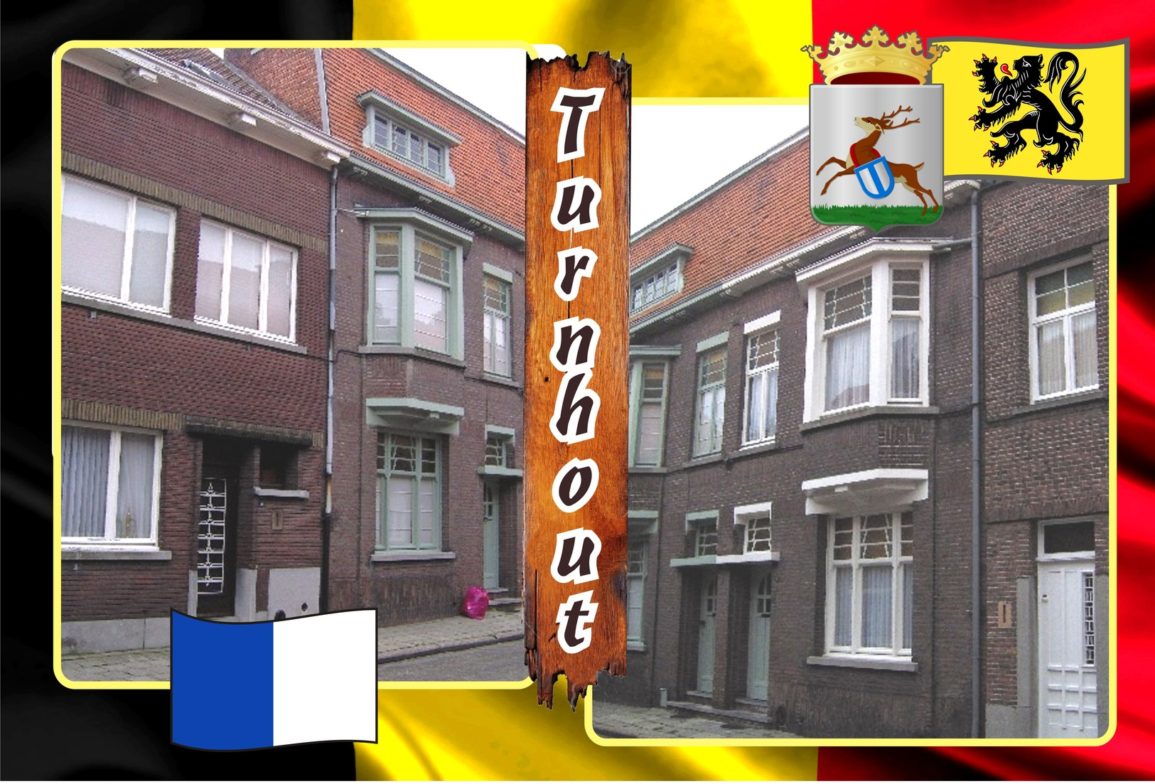 Postcards, REPRODUCTION, Municipalities of Belgium, Turnhout, duplex 92 to 139 - set of 48 pcs.