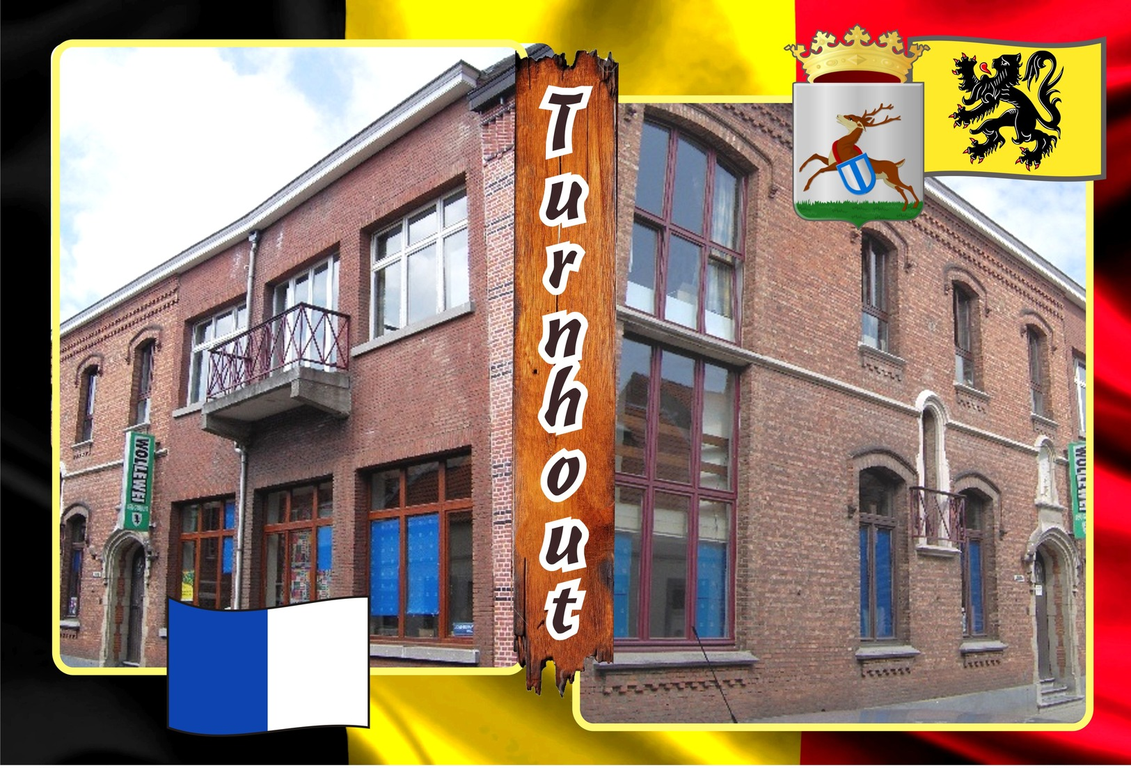 Postcards, REPRODUCTION, Municipalities of Belgium, Turnhout, duplex 92 to 139 - set of 48 pcs.