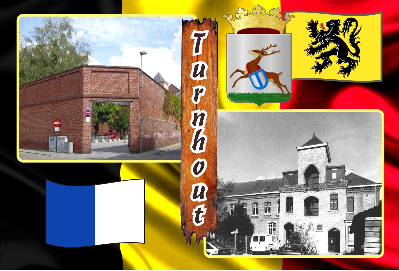 Postcards, REPRODUCTION, Municipalities of Belgium, Turnhout, duplex 92 to 139 - set of 48 pcs.