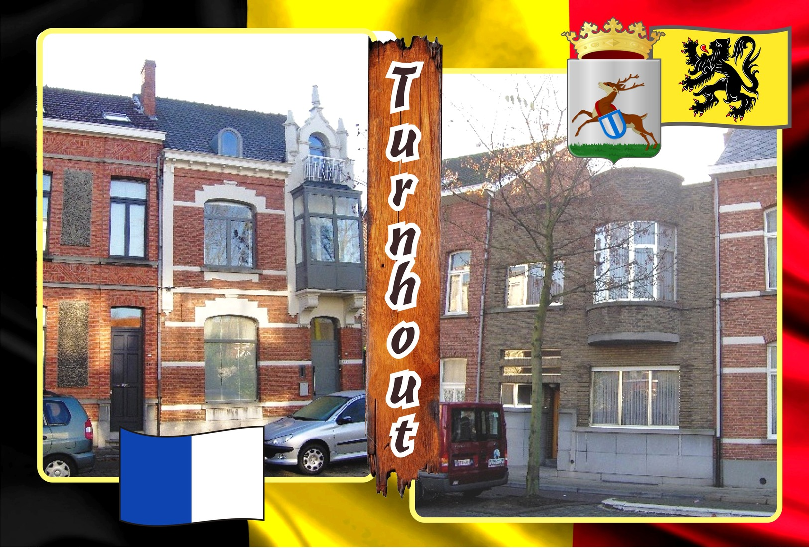 Postcards, REPRODUCTION, Municipalities of Belgium, Turnhout, duplex 92 to 139 - set of 48 pcs.