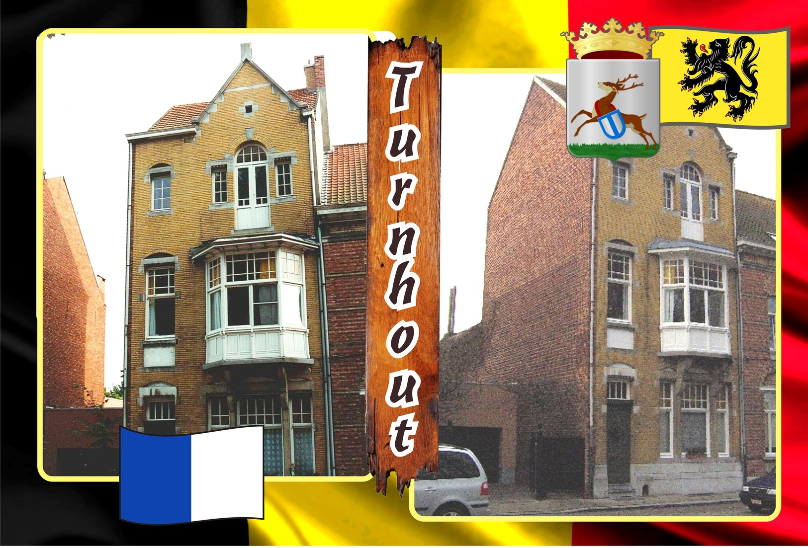 Postcards, REPRODUCTION, Municipalities of Belgium, Turnhout, duplex 92 to 139 - set of 48 pcs.