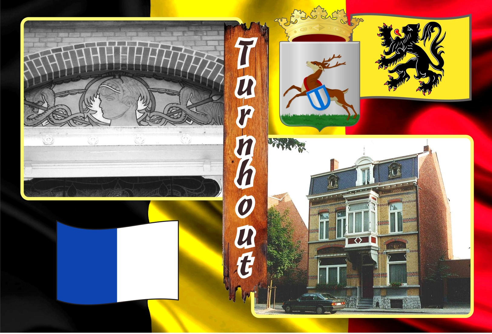 Postcards, REPRODUCTION, Municipalities of Belgium, Turnhout, duplex 92 to 139 - set of 48 pcs.