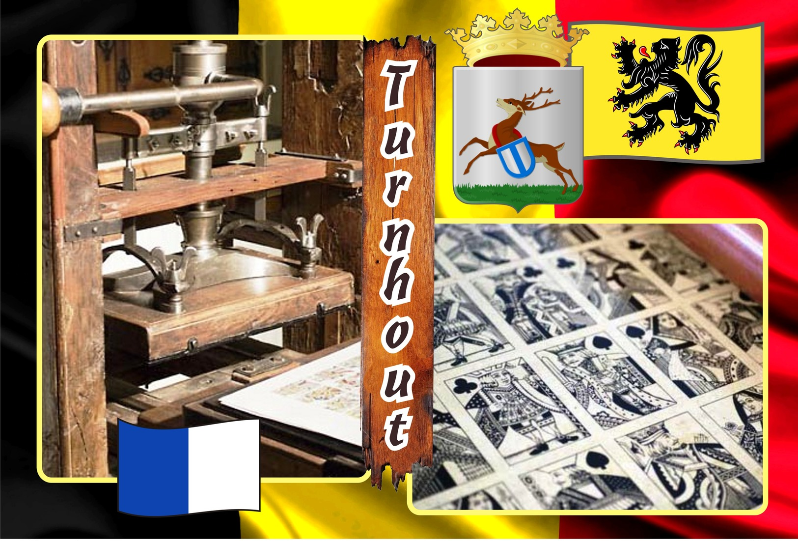 Postcards, REPRODUCTION, Municipalities of Belgium, Turnhout, duplex 92 to 139 - set of 48 pcs.