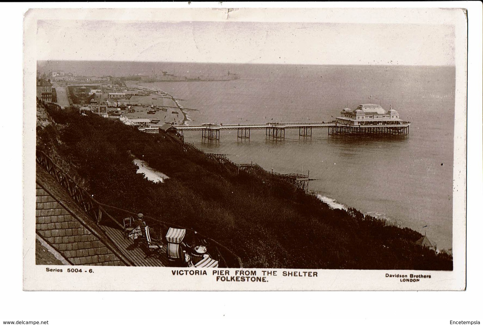 CPA - Carte Postale Royaume Uni -  Kent > Folkestone- Victoria Pier From The Shelter- S5178-1 - Folkestone