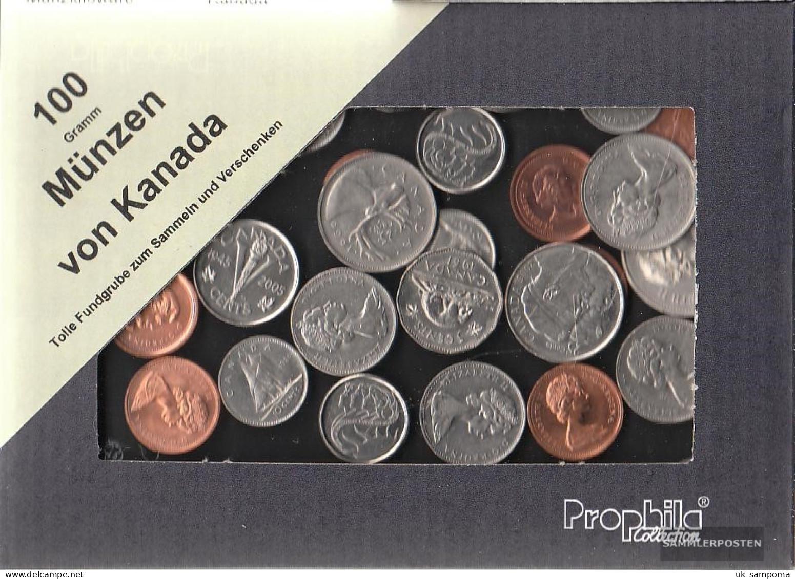 Canada 100 Grams Münzkiloware - Mezclas - Monedas