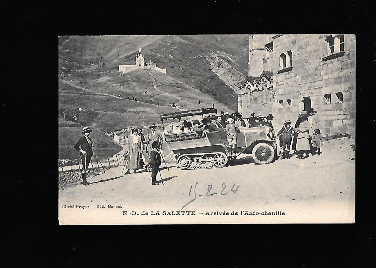 C.P.A. DE L AUTO CHENILLE A N.D. DE LA SALETTE 38 - Otros & Sin Clasificación