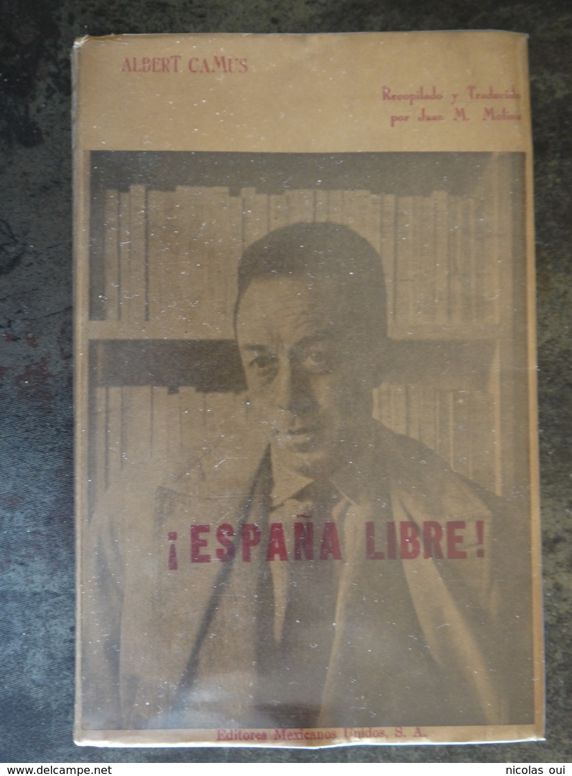 ESPANA LIBRE ALBERT CAMUS 1966 - Culture