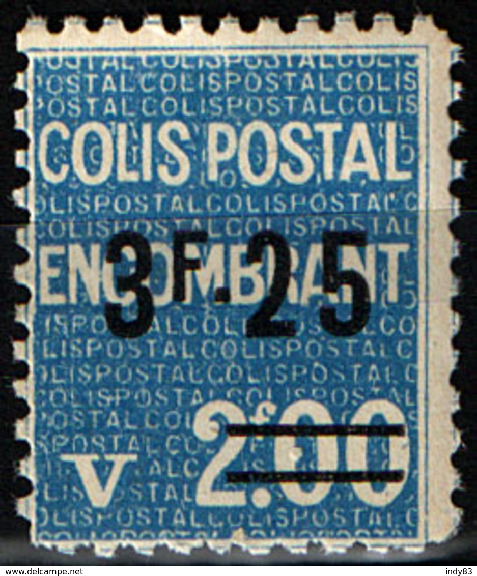 France Colis Postal YT N°154 Neuf ** (1938) - "Colis Encombrant" - Neufs