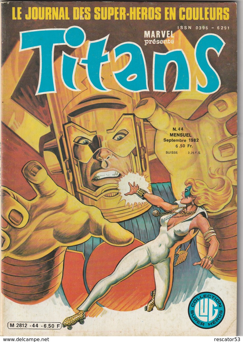 Rare Revue Titans Guerre Des étoiles Star Wars N° 44 - Titans