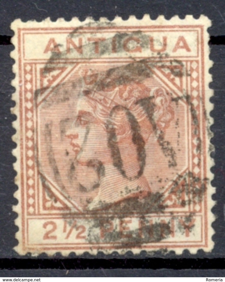 Antigua - 1882 - Yt 11 - Oblitéré - 1858-1960 Colonie Britannique