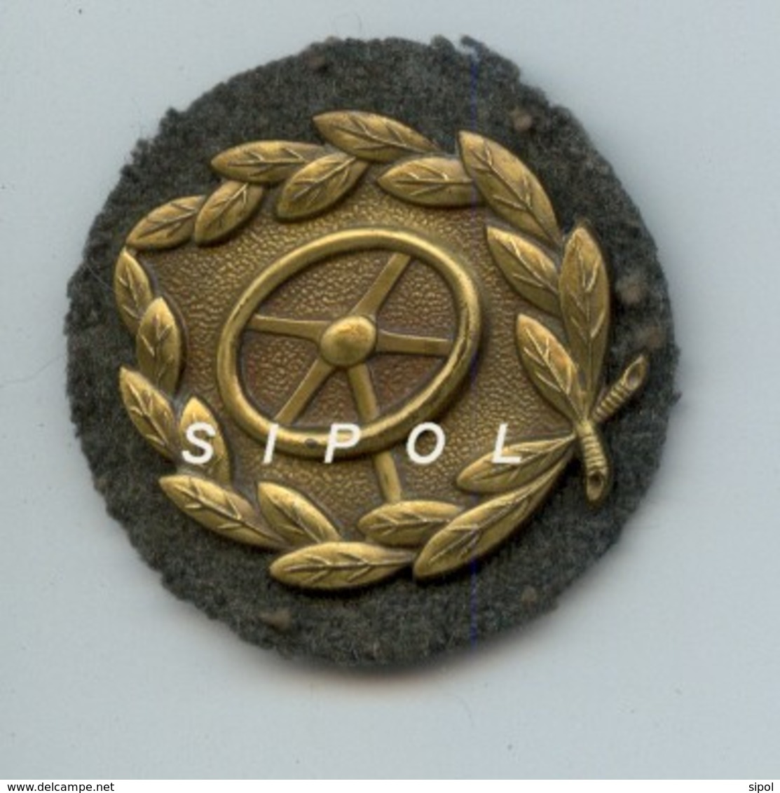 Insigne De Chauffeur D Automobile Guerre De 1939/45 Se Portait Sur Le Revers De La Veste - 1939-45