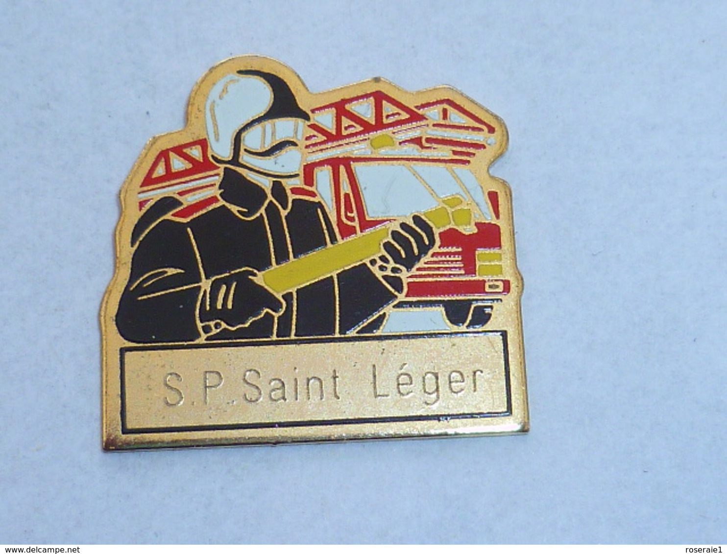 Pin's SAPEURS POMPIERS DE SAINT LEGER - Feuerwehr