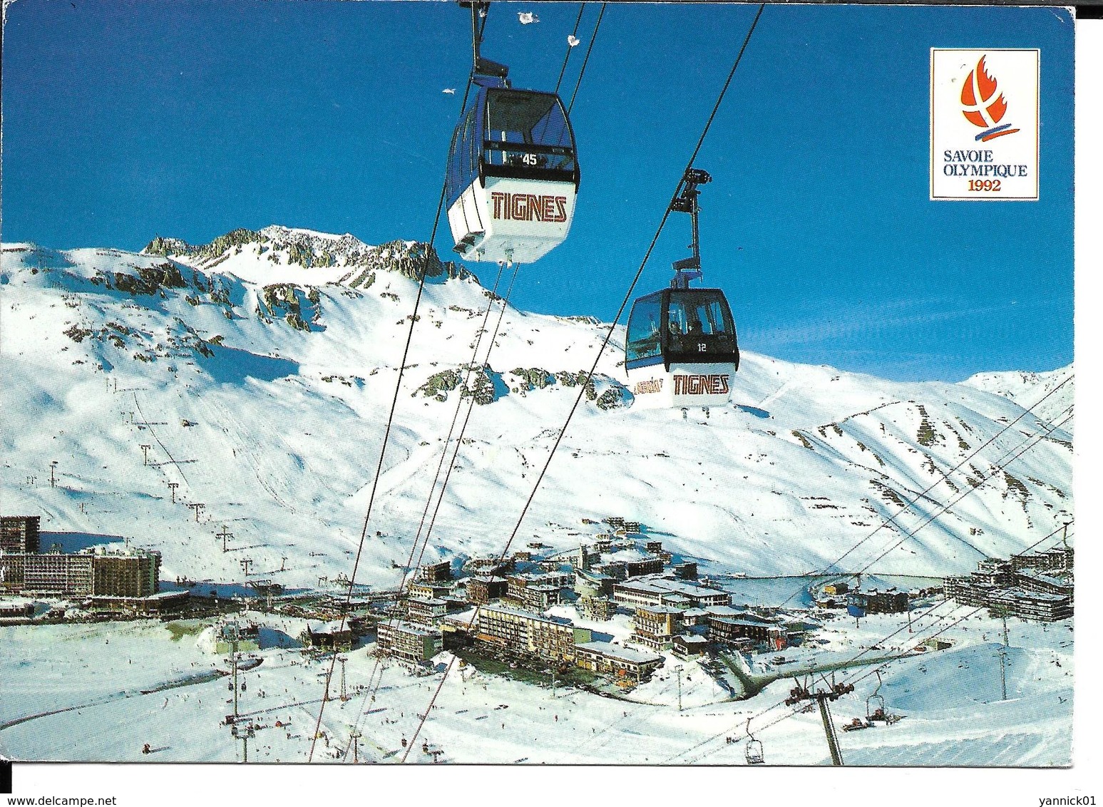 JEUX OLYMPIQUES HIVER - OLYMPICS WINTER GAMES ALBERTVILLE 1992 - TIGNES - - Jeux Olympiques