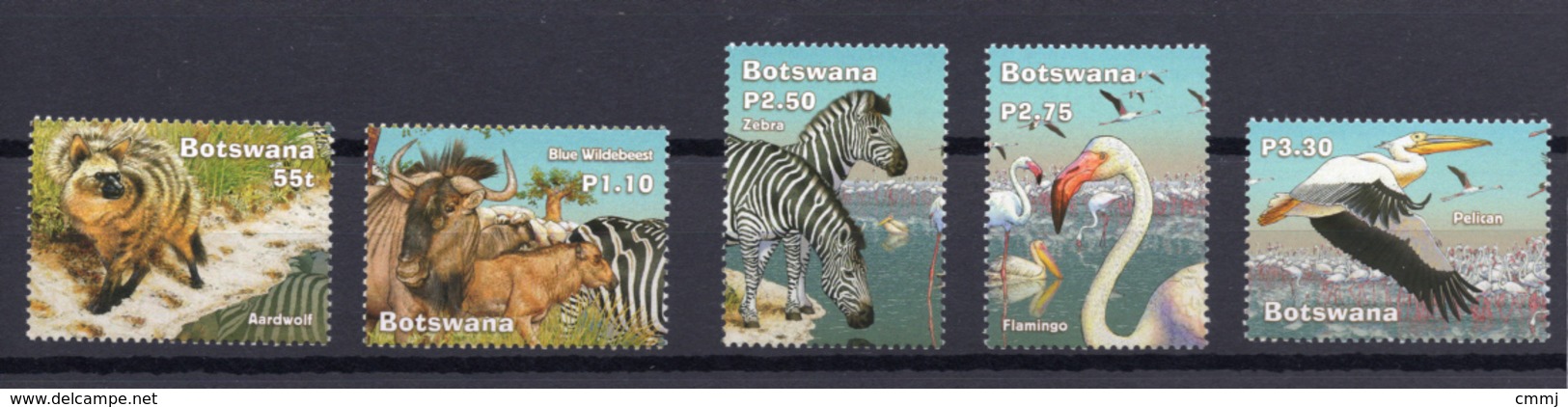 2002 - BOTSWANA - Catg.. MI. 1005/1007 - NH - (UP.207.13) - Botswana (1966-...)