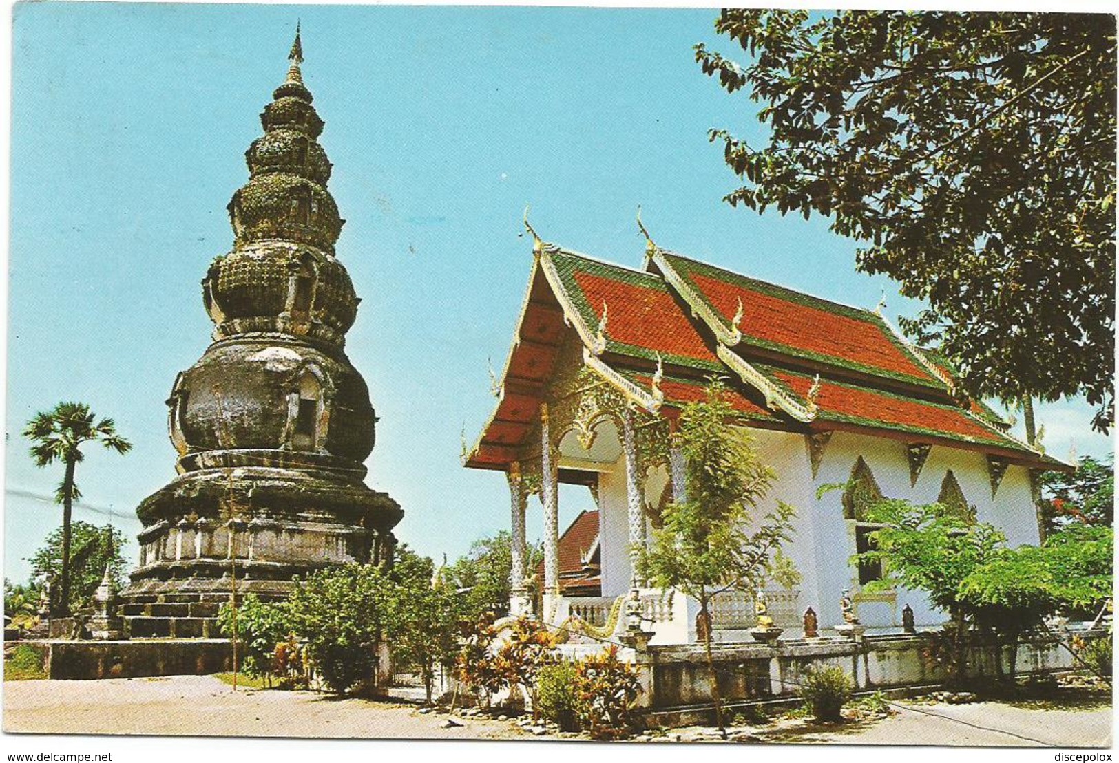 W667 Thailand - Wat Koo Taw In The Midst Of Chiengmai / Viaggiata - Tailandia