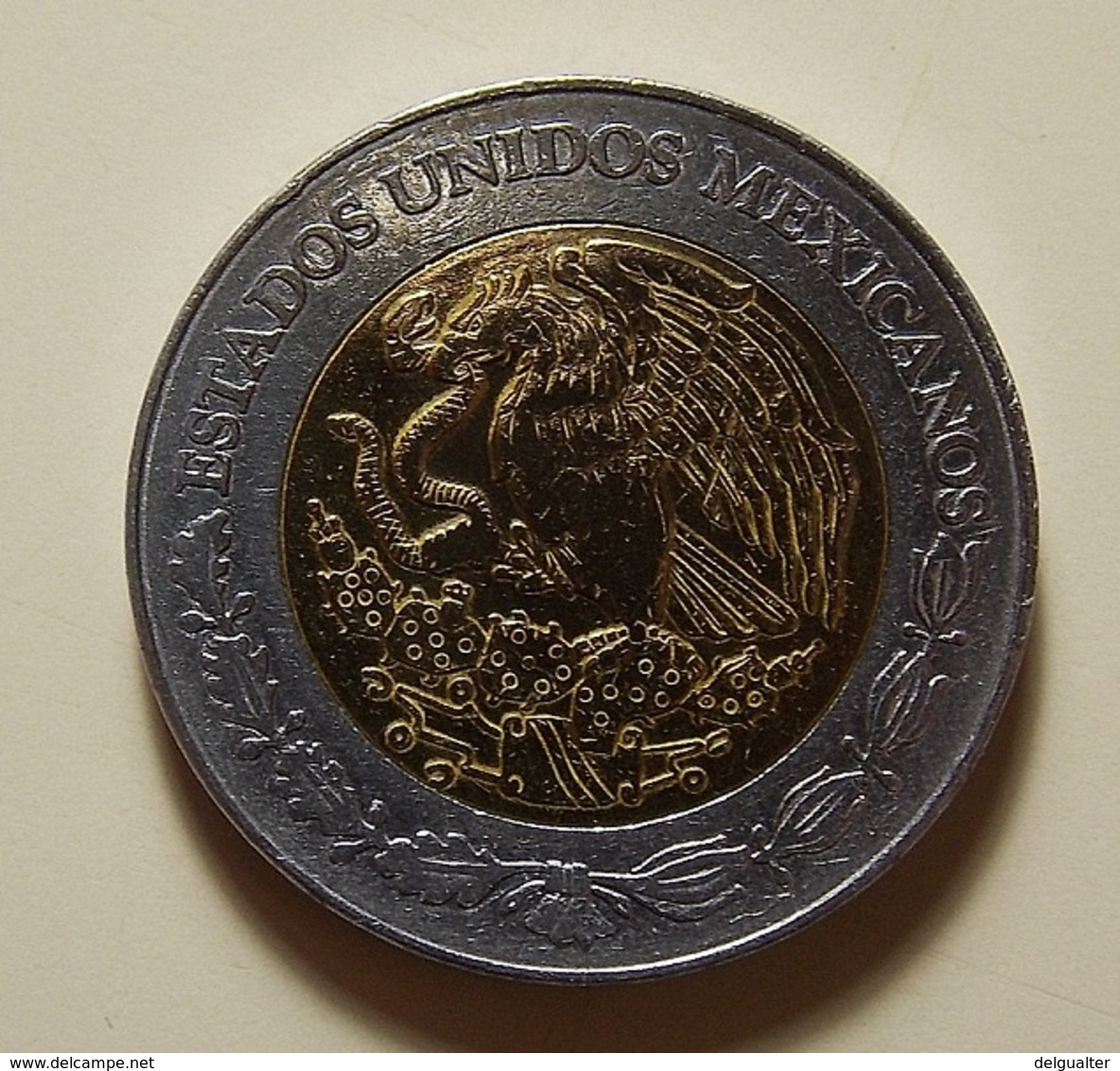 Mexico 5 Pesos 1993 Varnished - Mexique