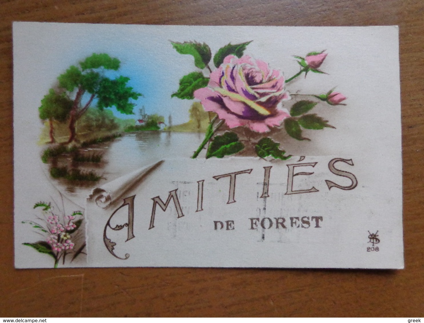 Amitiés De Forest -> écrit - Frasnes-lez-Anvaing