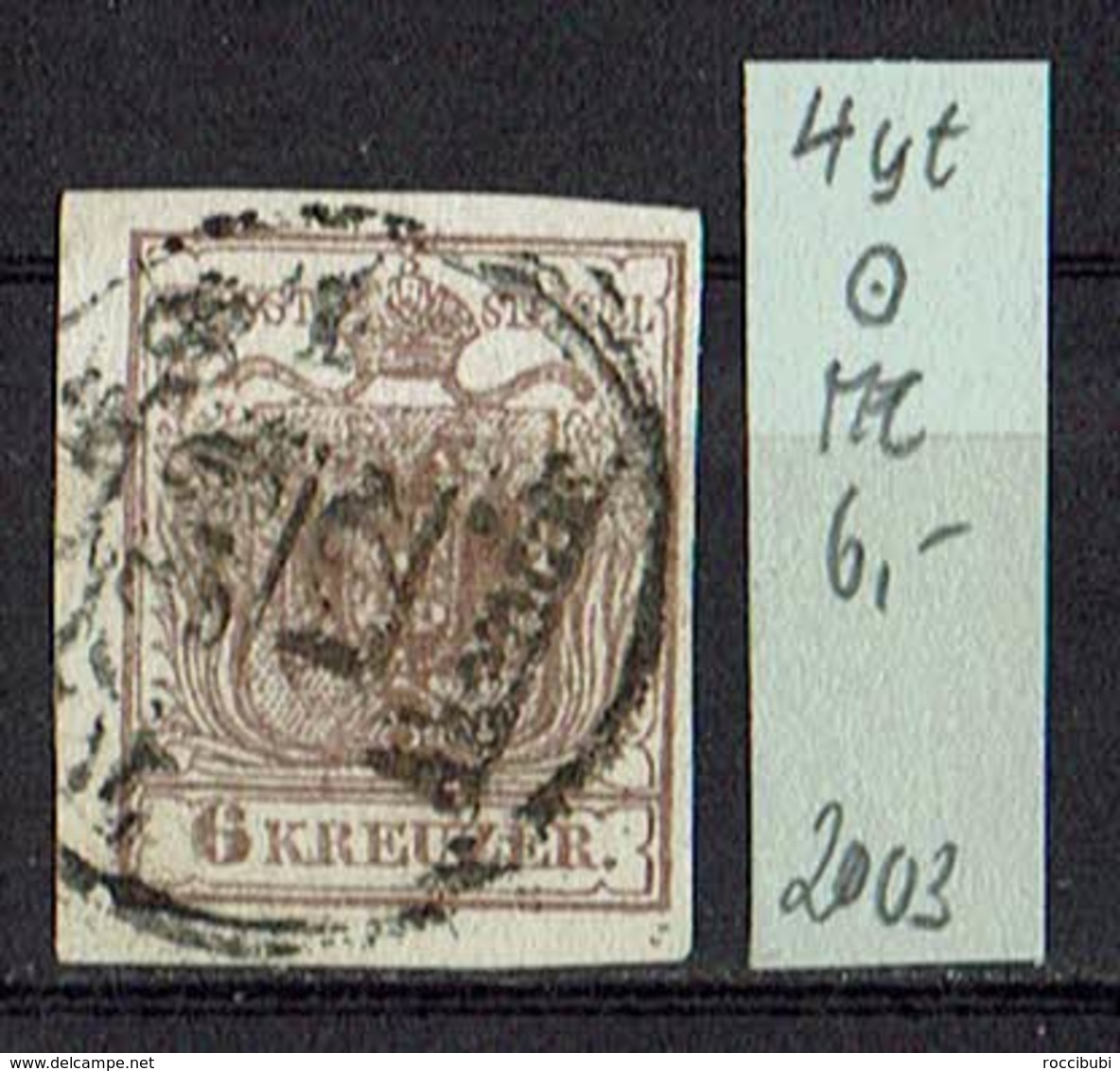 Österreich 1850 // Mi. 4 O (033..619) - Oblitérés