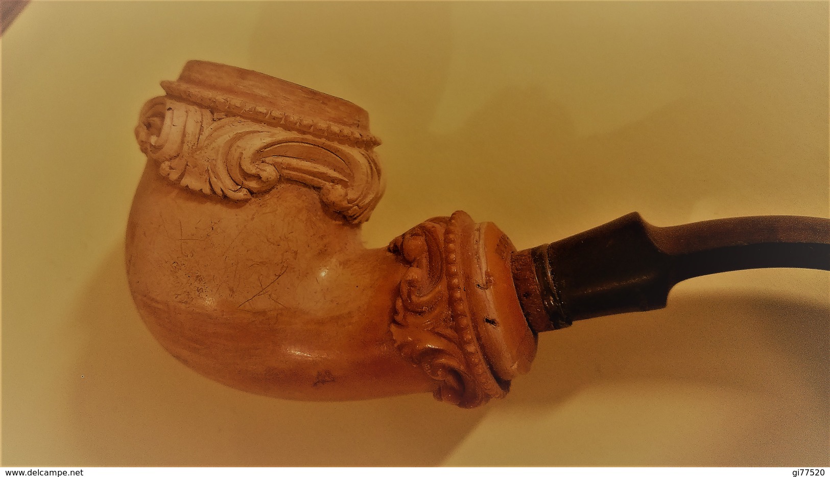 PIPE ECUME ET AMBRE - Meerschaumpfeifen