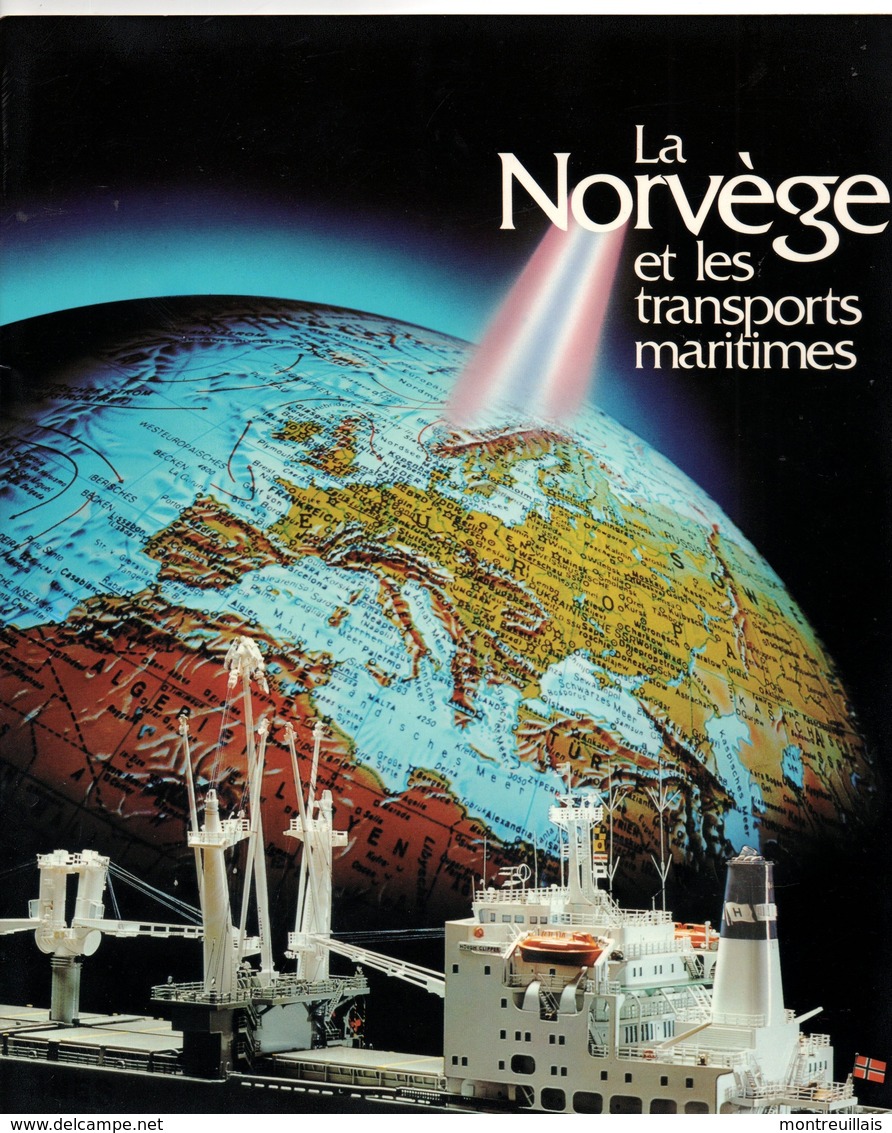 La NORVEGE Et Les Transports Maritimes, 16 Pages, Photos De Bateaux, Nation Maritme Du Monde - Bateau