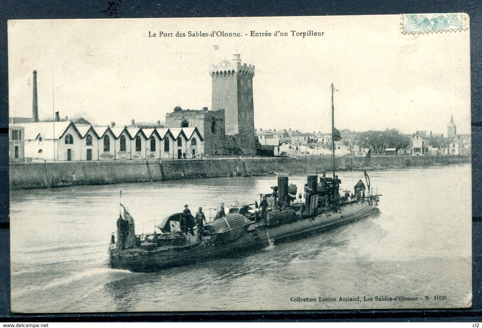 Le Port Des SABLES D'OLONNE - Entrée D'un Torpilleur - Sables D'Olonne