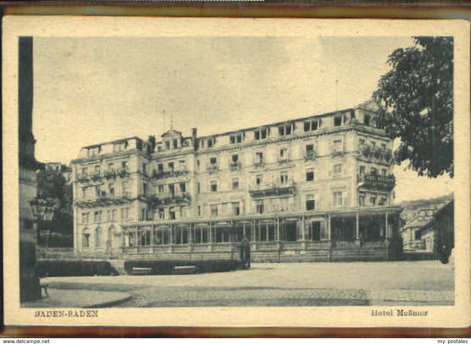 40372214 Baden-Baden Baden - Baden Hotel Messmer 1920 Baden-Baden - Sonstige & Ohne Zuordnung