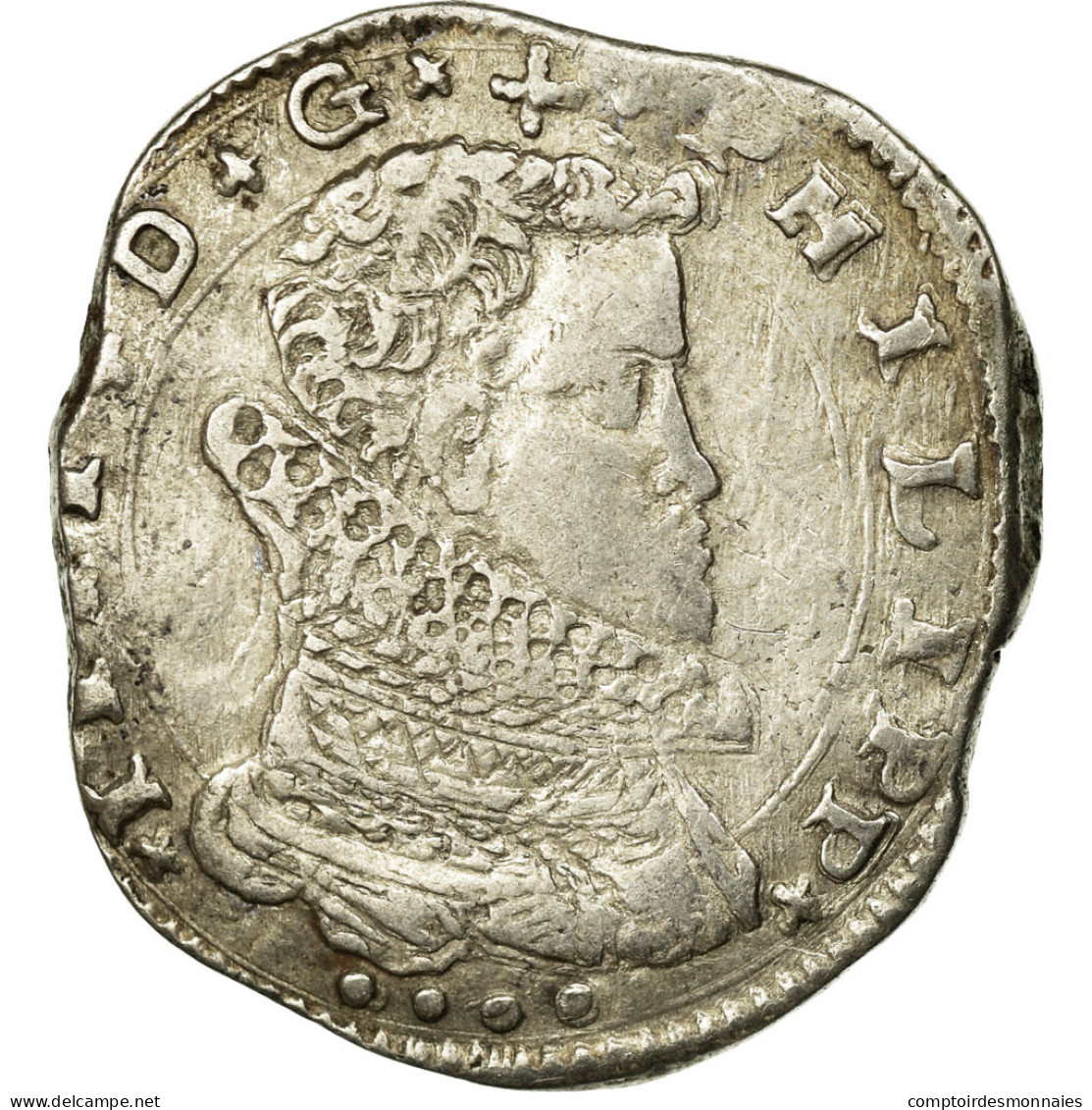 Monnaie, États Italiens, SICILY, Filippo III, 4 Tari, 1612, Messina, TTB - Sicile