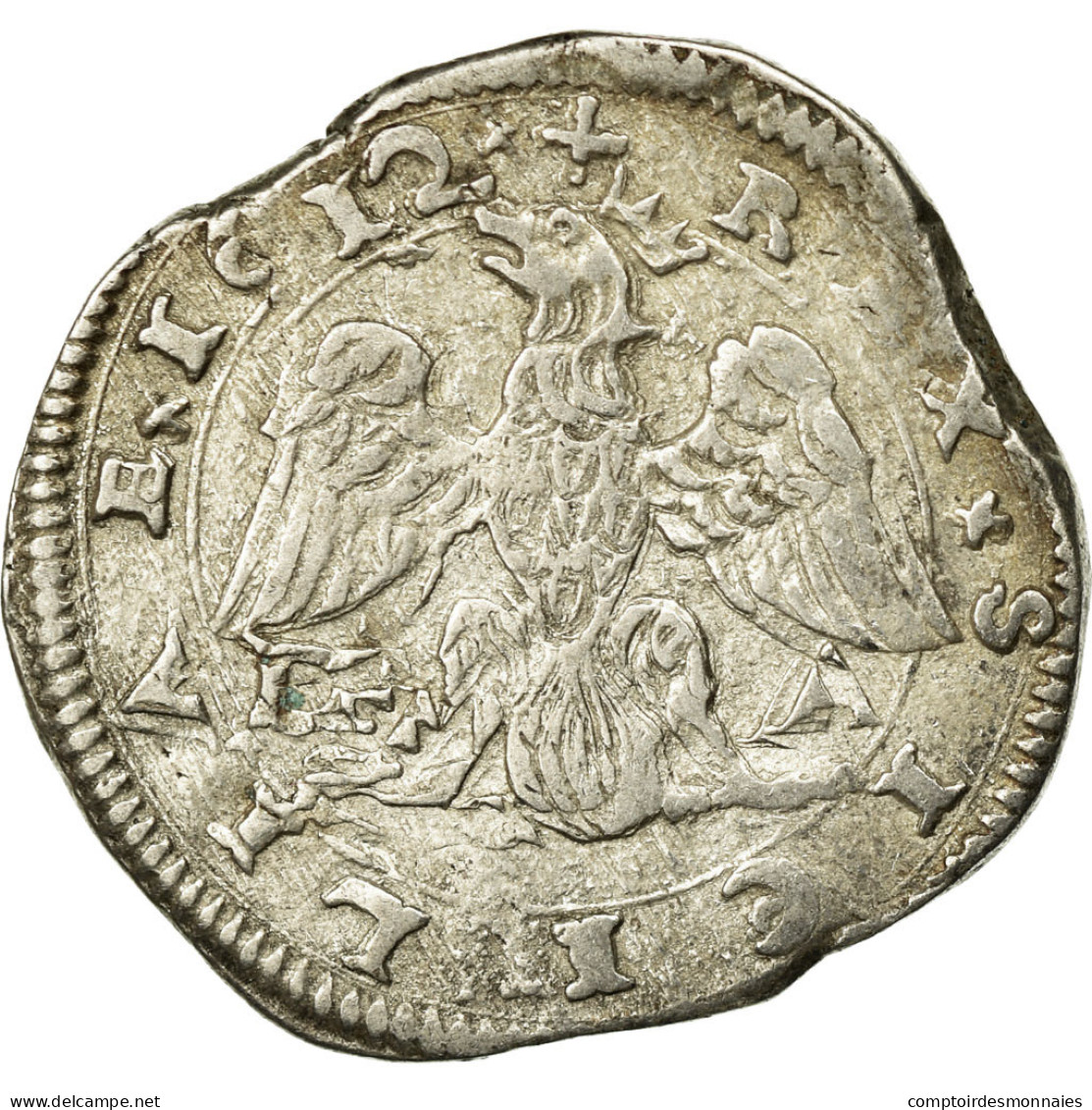 Monnaie, États Italiens, SICILY, Filippo III, 4 Tari, 1612, Messina, TTB - Sicile