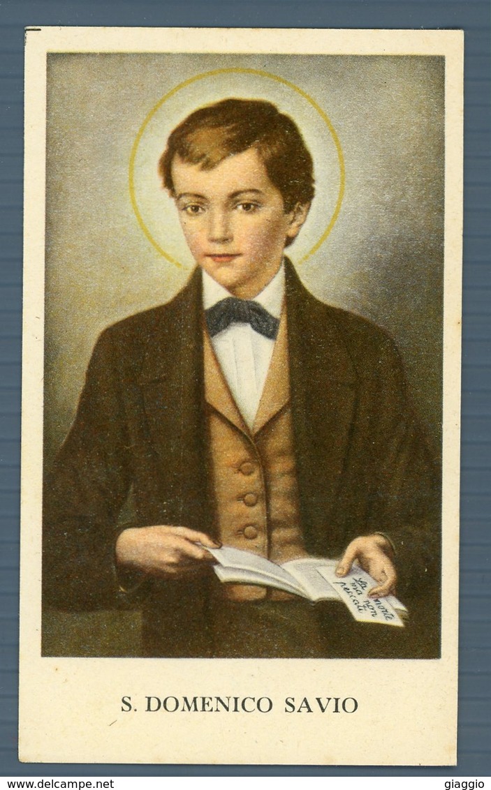 °°° Santino N. 108 - S. Domenico Savio °°° - Religione & Esoterismo