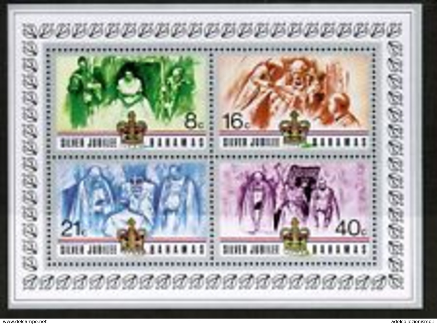 90536) Bahamas 1977 SILVER JUBILEE-BF-MNH** - Bahamas (1973-...)