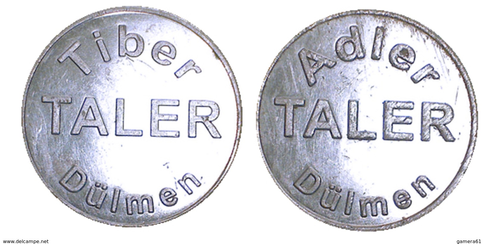 02298 GETTONE TOKEN JETON APOTHEKE TIBER ADLER TALER DULMEN - Autres & Non Classés