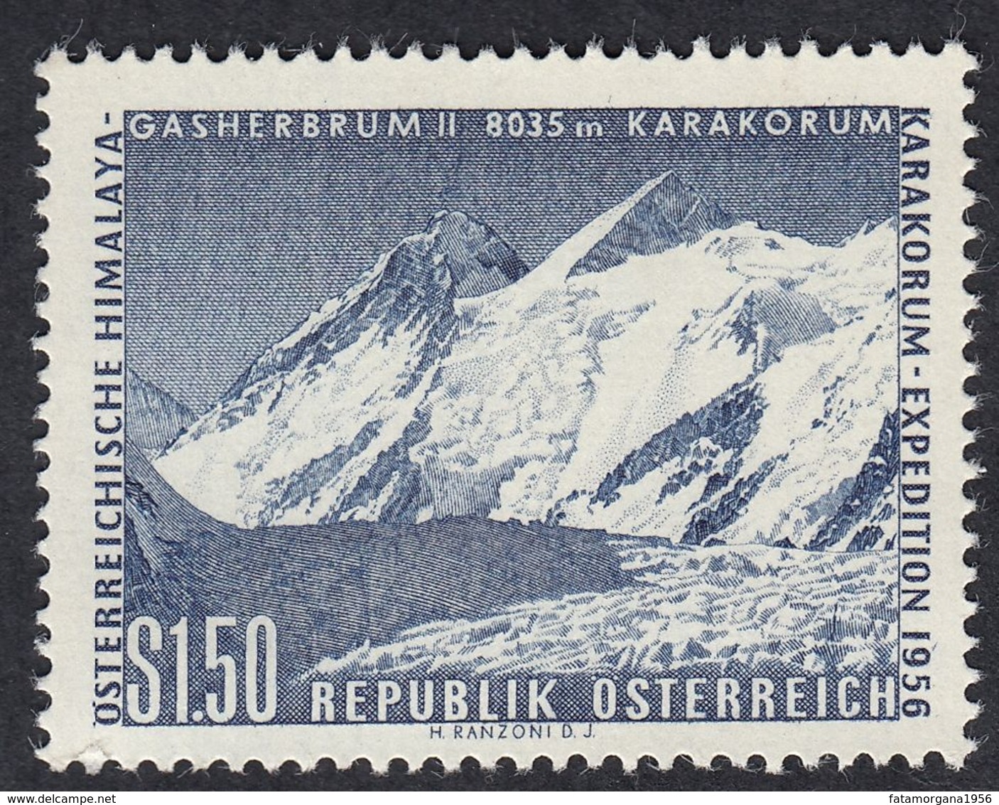 AUSTRIA -  OSTERREICH - 1957 - Yvert 869, Nuovo MNH. - Neufs