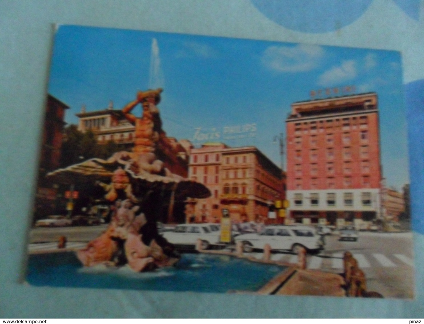Cartolina ROMA P.zza Barberini Con Insegne FACIS, PHILIPS - Places & Squares