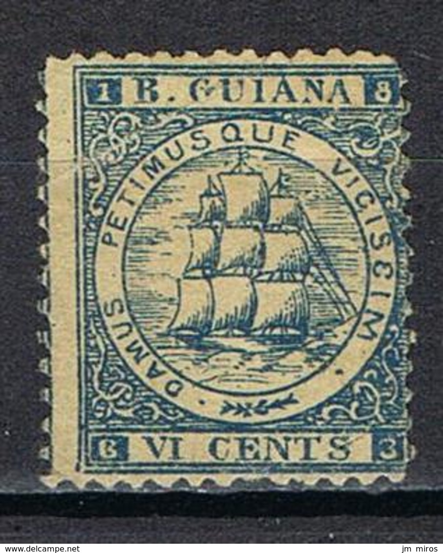 COLONIES ANGLAISES-GUYANE 30a *  D 11.5 - British Guiana (...-1966)