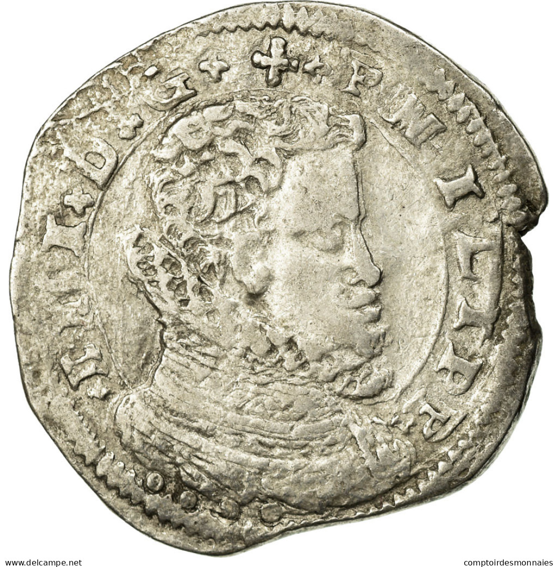 Monnaie, États Italiens, SICILY, Filippo III, 4 Tari, 1612, Messina, TTB - Sicile