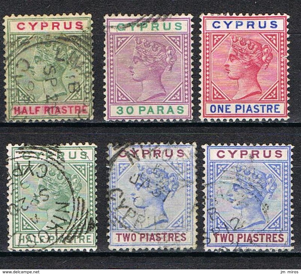 COLONIES ANGLAISES-CHYPRE 24-27 - Cyprus (...-1960)