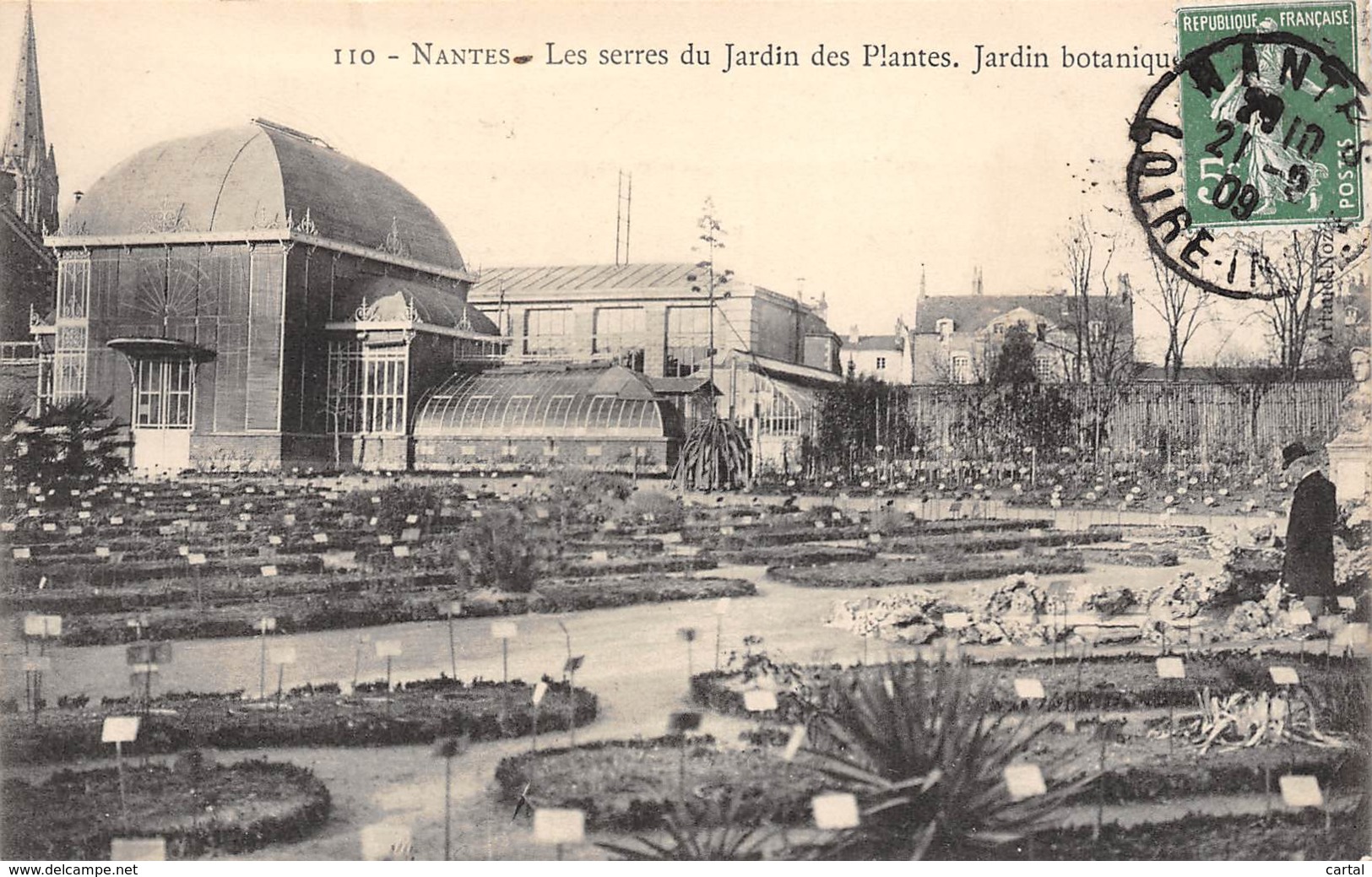 44 - NANTES - Les Serres Du Jardin Des Plantes.  Jardin Botanique - Nantes