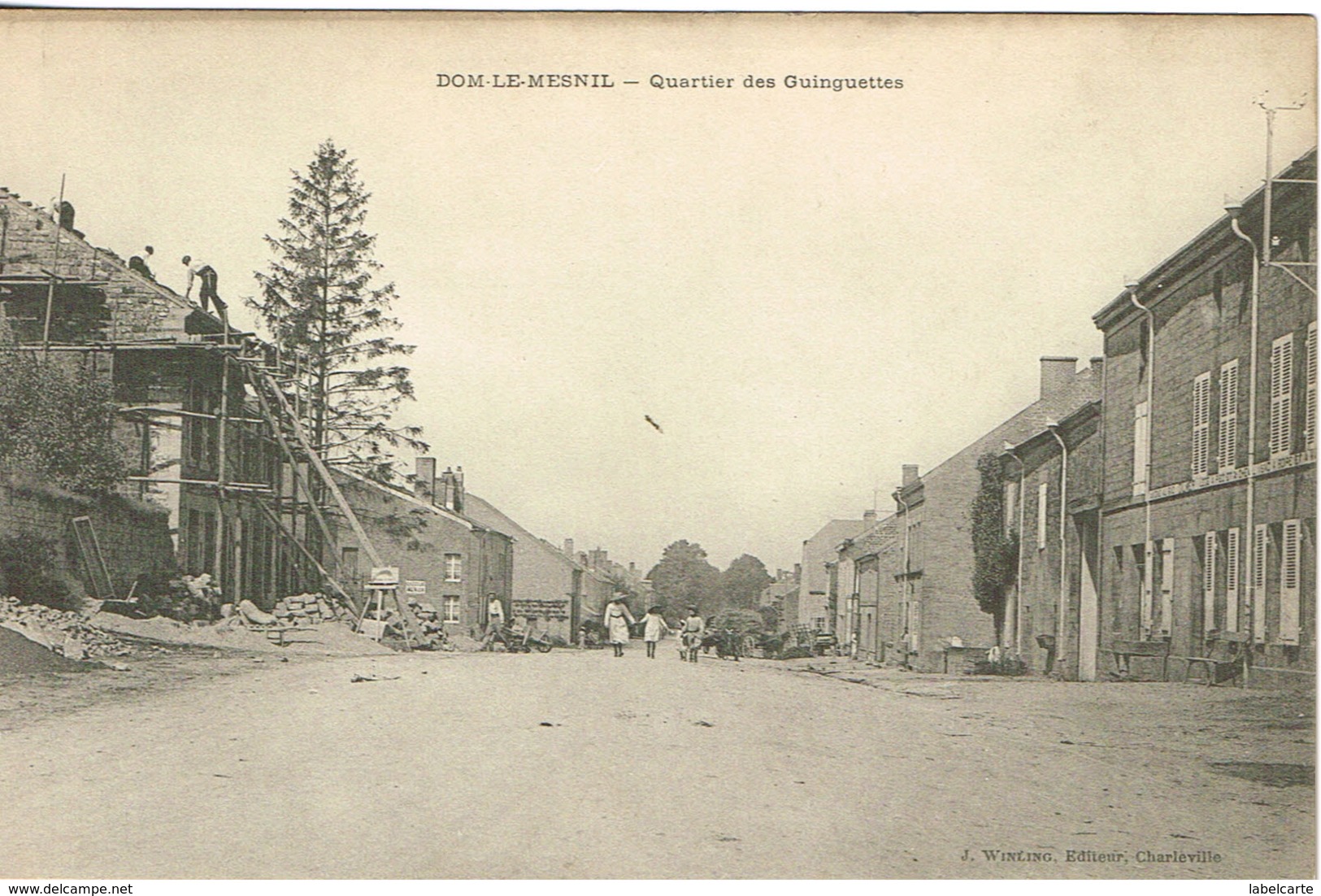 ARDENNES 08.DOM LE MENIL QUARTIER DES GUINGUETTES - Autres & Non Classés