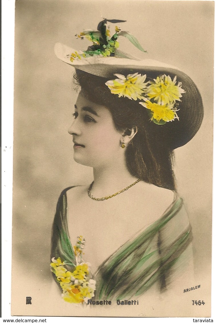 Rosette GALIETTI  Femme Photo ARJALEW Chapeau - Künstler