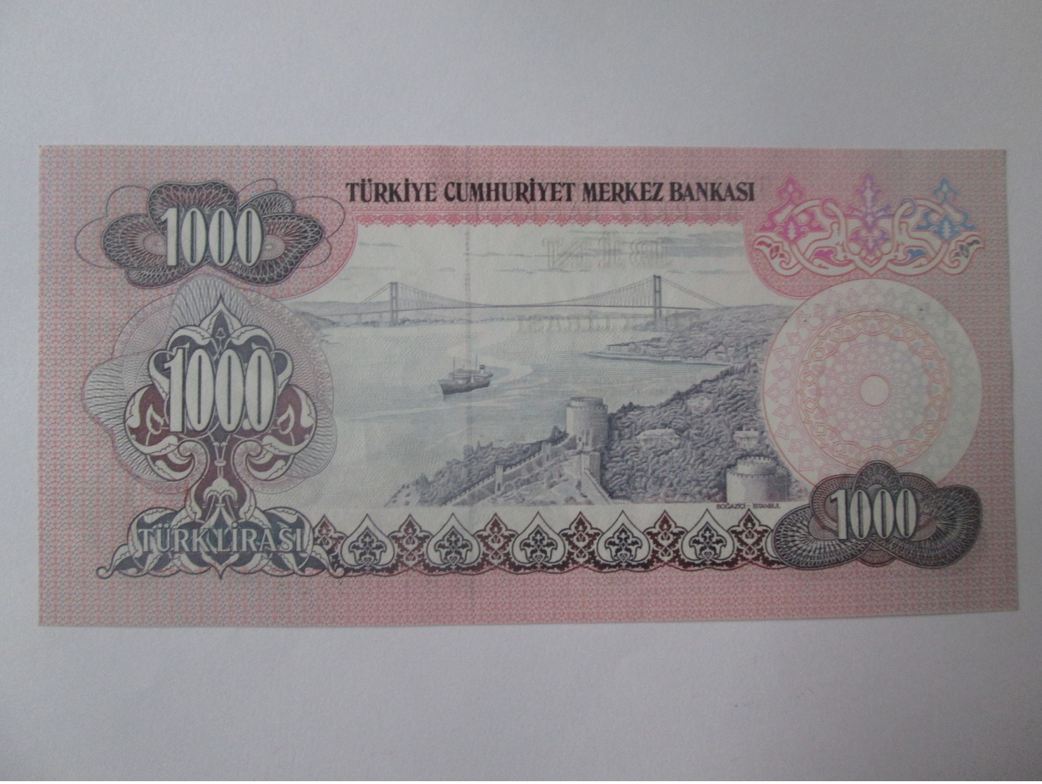 Turkey 1000 Lirasi 1971-1982 UNC,6th Issue Banknote - Turquie