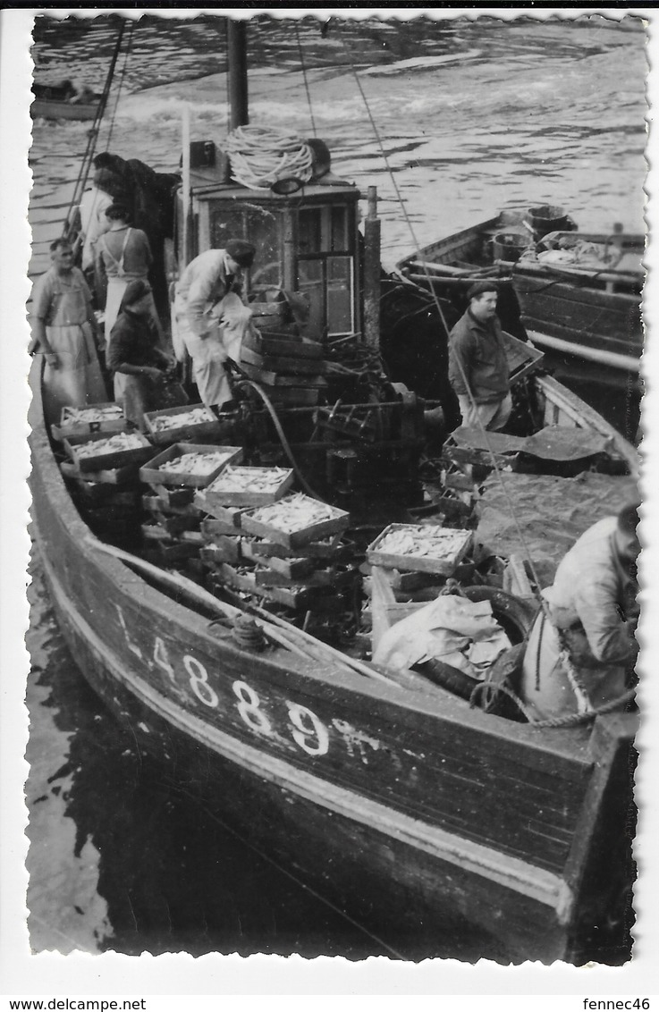 56 - Port De Pêche De LORIENT - Bateau Arrivant à La Vente - Animée - 1960 (Q134) - Lorient