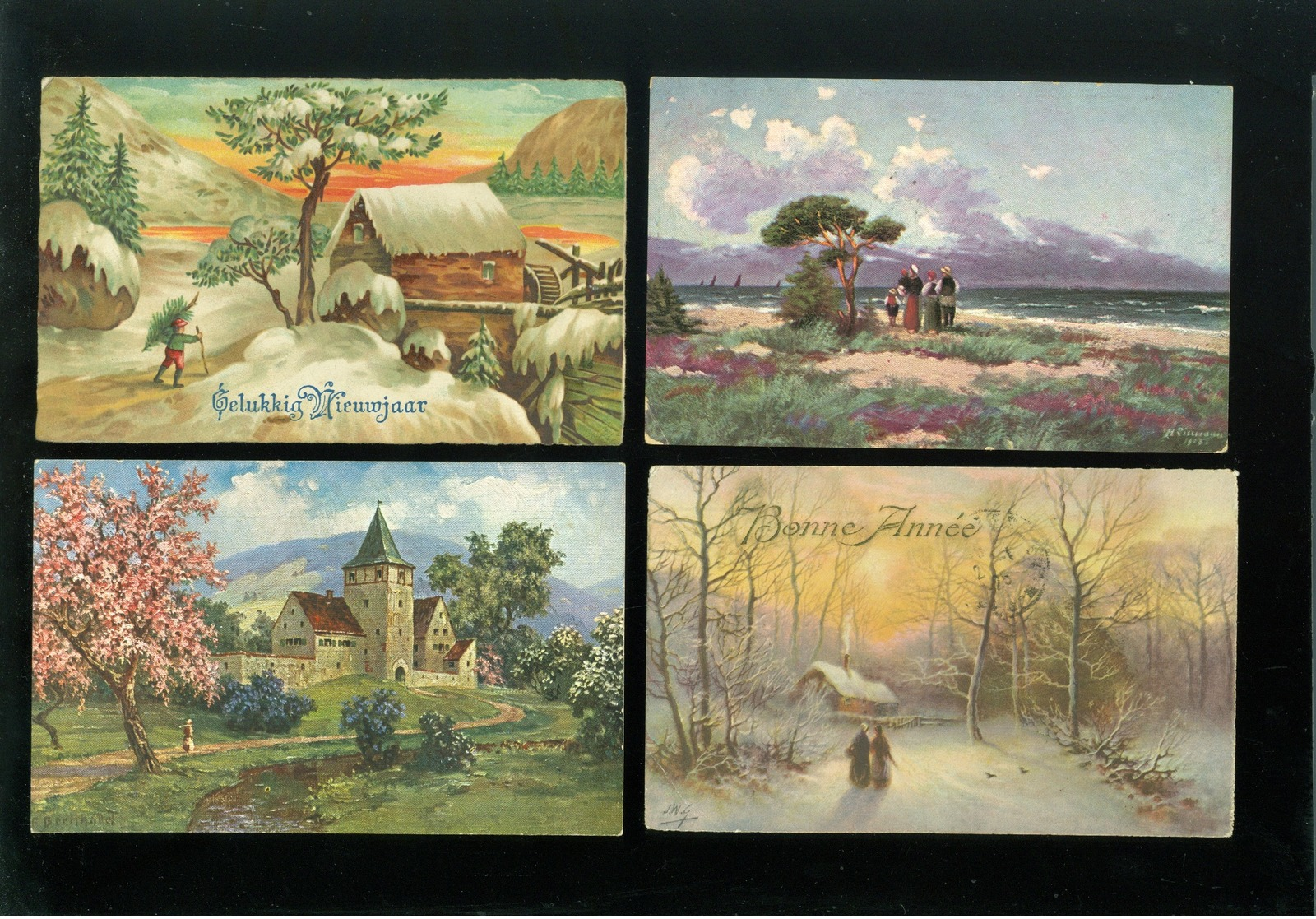 Beau Lot De 60 Cartes Postales De Fantaisie Paysages Paysage Mooi Lot Van 60 Postkaarten Fantasie Landschappen Landschap - 5 - 99 Cartes